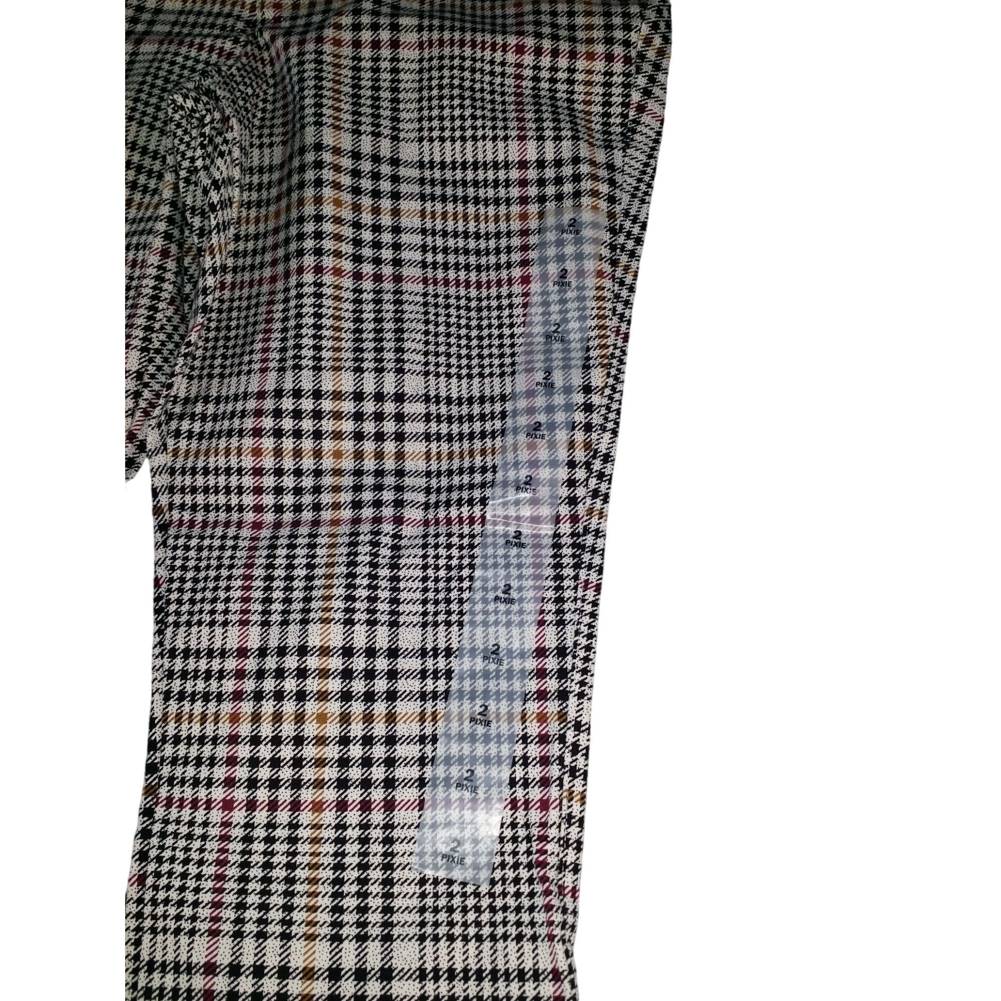 Old Navy Old Navy Pixie High Rise Ankle Pants Women Sz 2 Patterned Pl Size 26" / US 2 / IT 38 - 2 Thumbnail