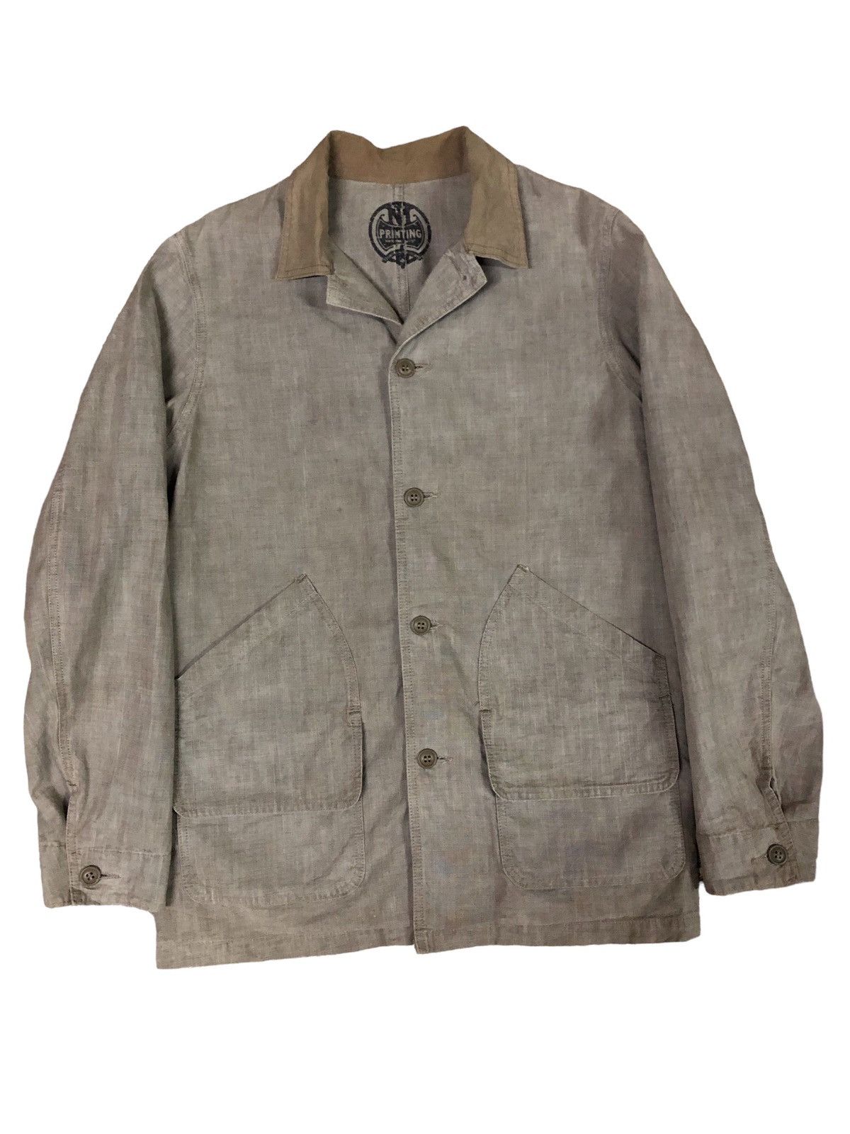 Japanese Brand × Takeo Kikuchi Takeo Kikuchi Chore Button Ups Jacket Size US M / EU 48-50 / 2 - 1 Thumbnail