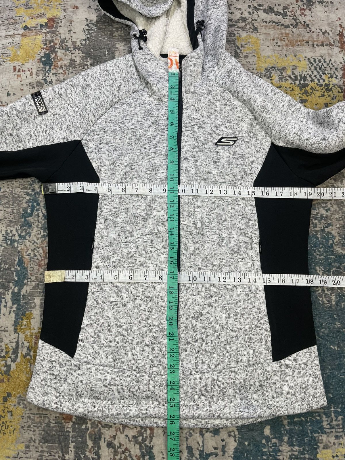 SKECHERS Skechers Sherpa Fleece Zip-Up Hoodies Size M / US 6-8 / IT 42-44 - 10 Thumbnail