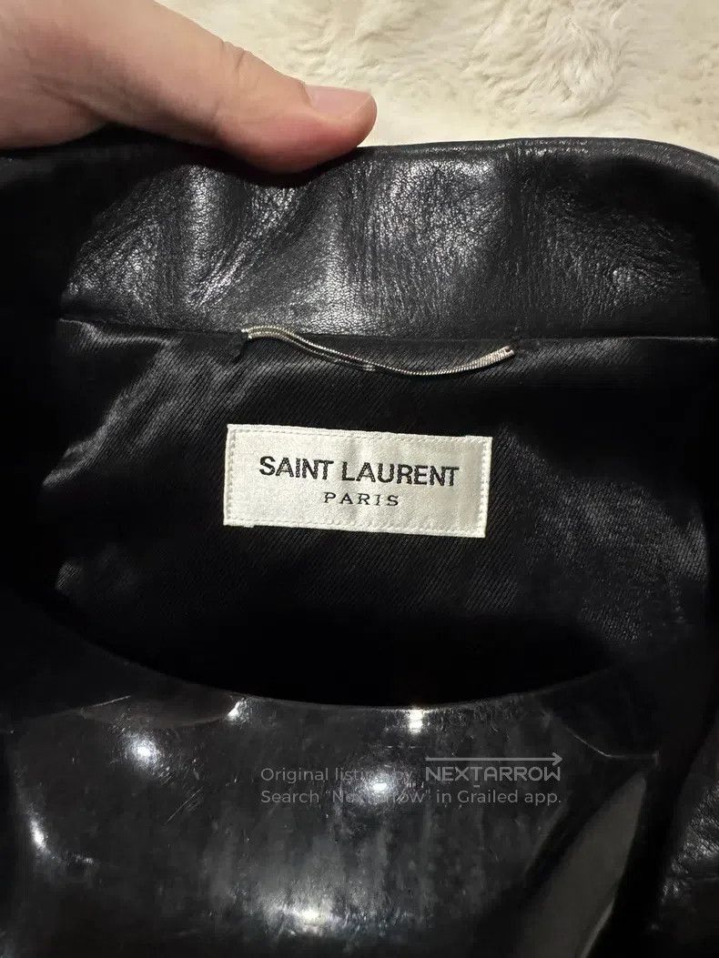 Saint Laurent Paris Saint Laurent Paris Leather jacket Size US S / EU 44-46 / 1 - 3 Thumbnail