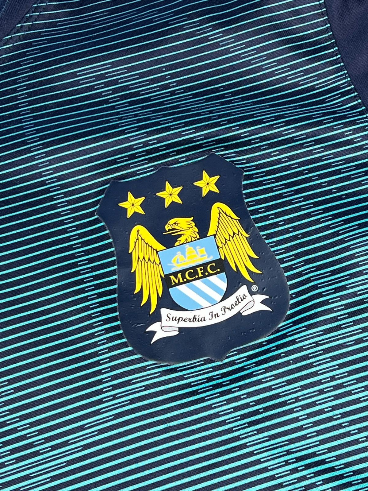 Umbro × Vintage FC MANCHESTER CITY ENGLAND SOCCER NIKE JERSEY Y2K Size US XL / EU 56 / 4 - 8 Thumbnail