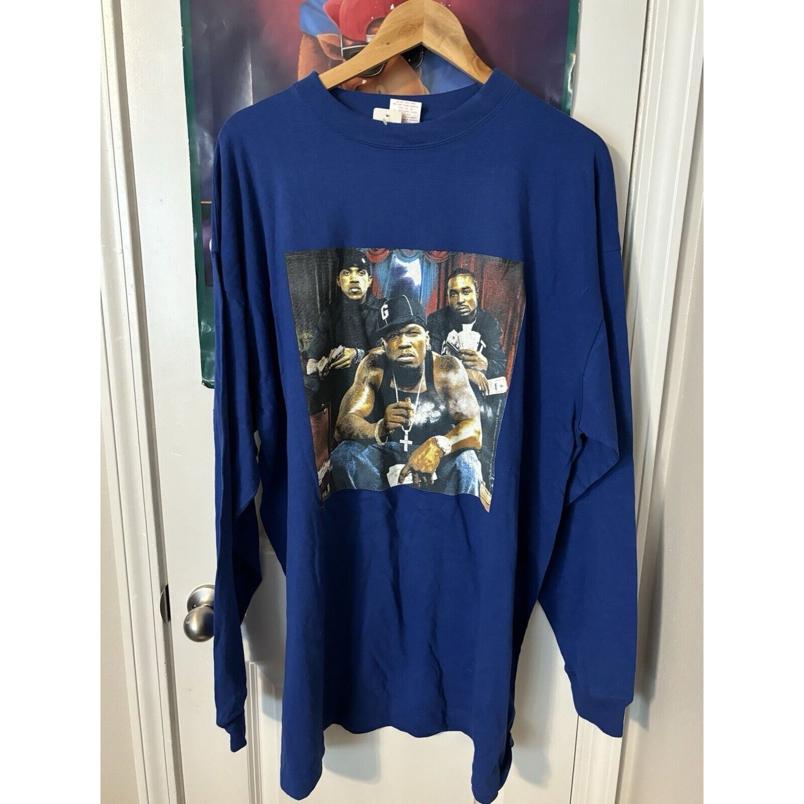 Other vintage 50 cent g unit rare blue longsleeve shirt size 2XL Size US XXL / EU 58 / 5 - 1 Thumbnail