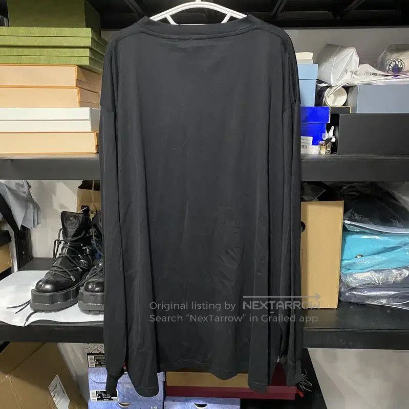 Burberry Burberry Black Cotton Long Sleeve Sweatshirt. Size US XXL / EU 58 / 5 - 2 Thumbnail