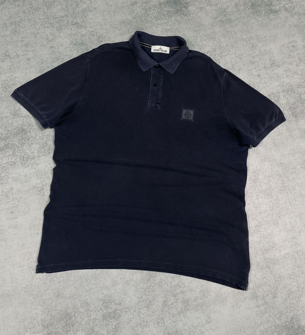 Stone Island Stone Island Patch Program Slim Fit Men’s Polo T-Shirt Dyed Size US XXL / EU 58 / 5 - 1 Thumbnail
