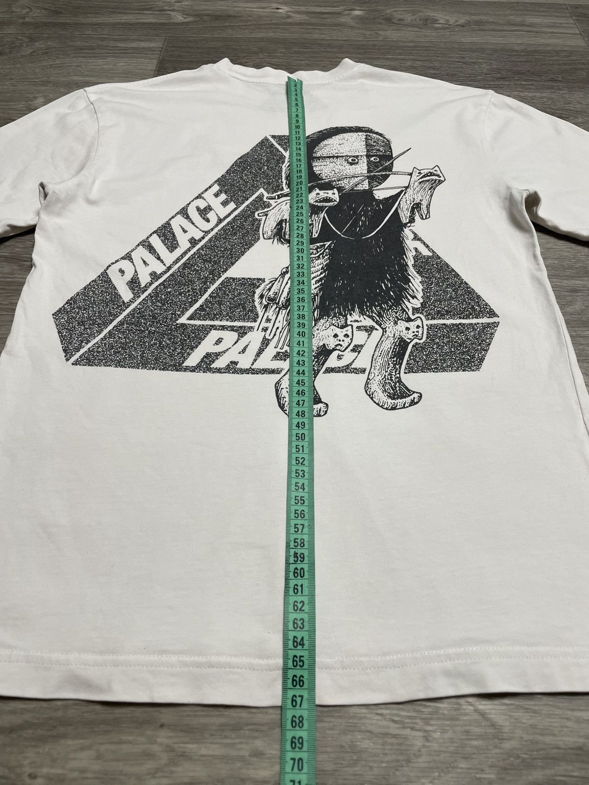 Palace Palace U-Figure Tri-Ferg White T-Shirt Size US S / EU 44-46 / 1 - 20 Thumbnail