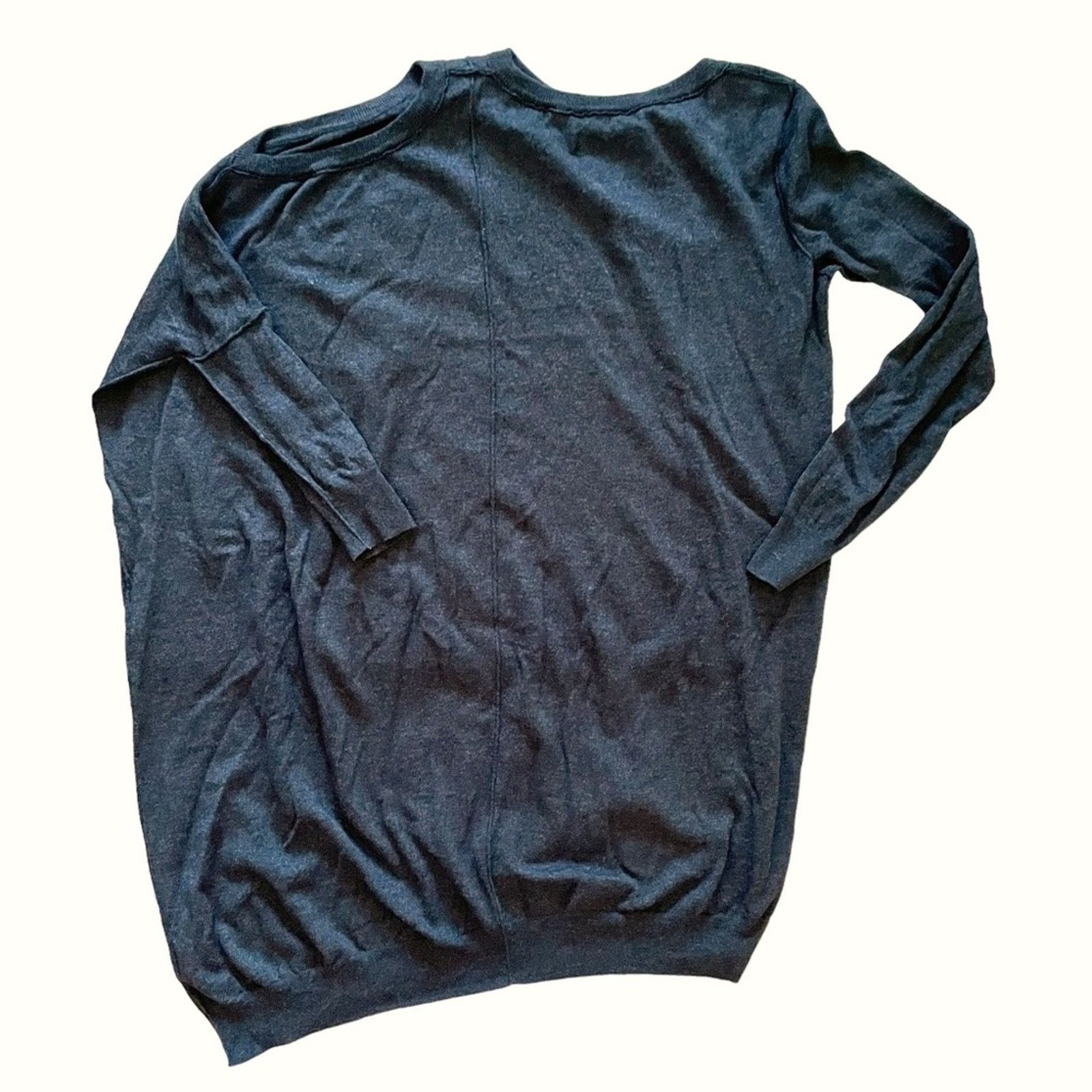 Allsaints AllSaints Roulo Jumper Gray Asymmetrical Sweater Dress Sz 2 Size XS / US 0-2 / IT 36-38 - 3 Thumbnail