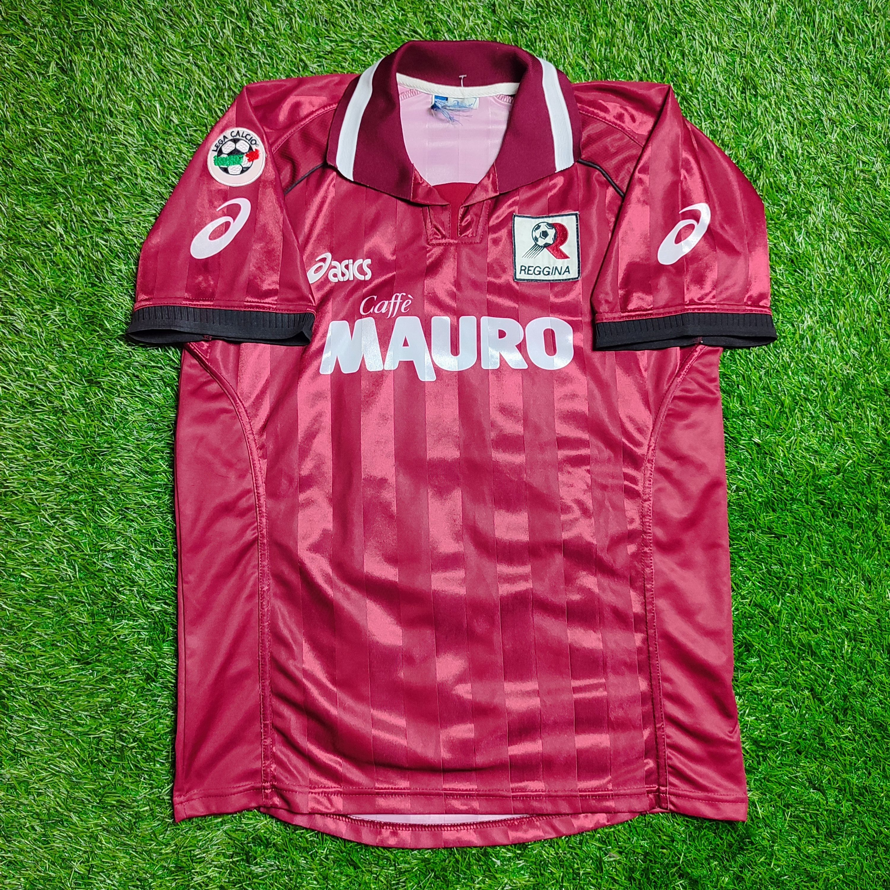 応援グッズ ASICS x Reggina 2004 Nakamura 10 Serie A 応援グッズ ASICS x Reggina 2004 Nakamura 10 Serie A Vintage