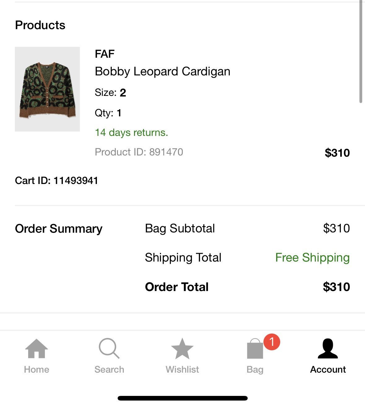 Japanese Brand FAF Fake as flowers cardigan Size US M / EU 48-50 / 2 - 8 Thumbnail