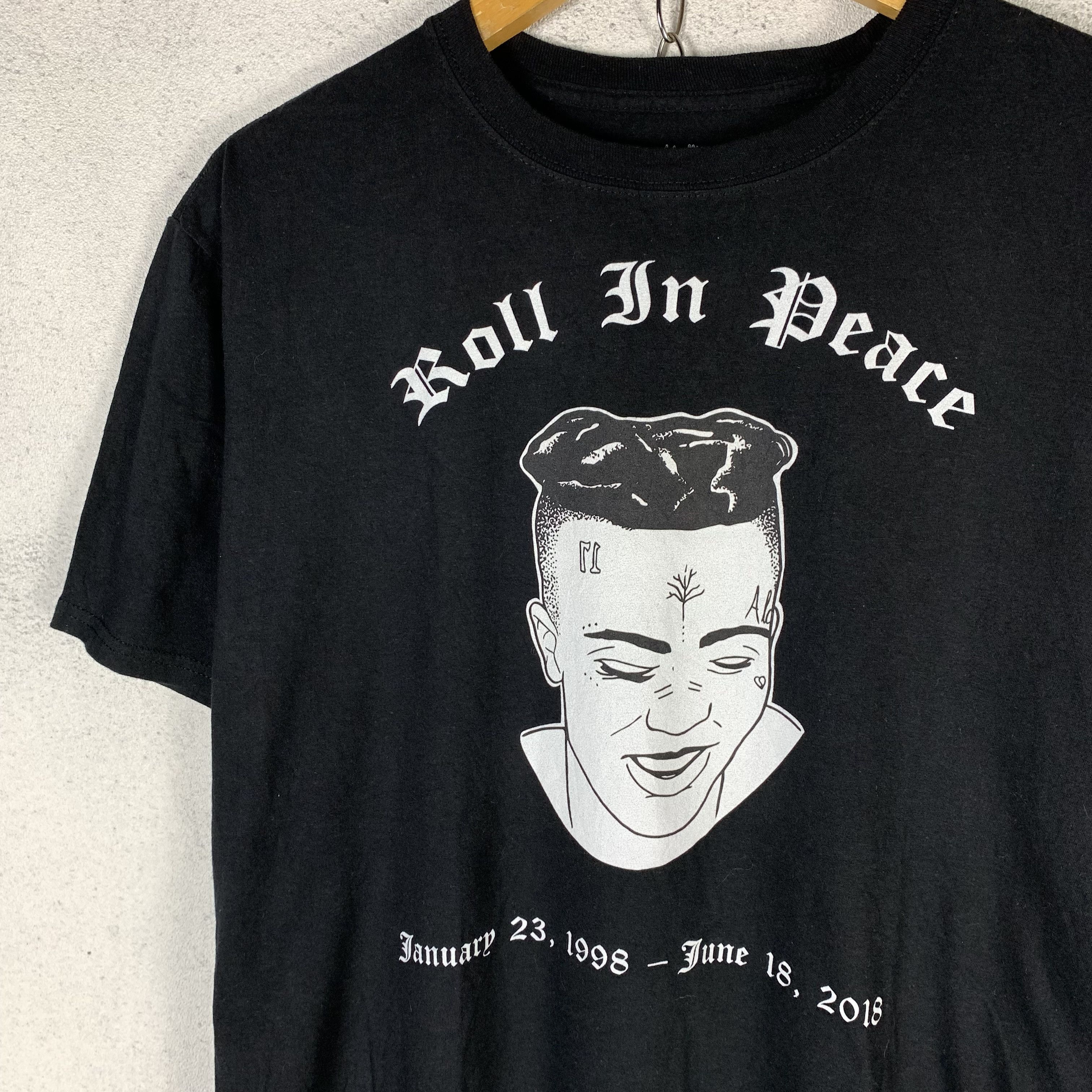 Band Tees Roll In Peace XXXTentacion Tshirt Size US L / EU 52-54 / 3 - 2 Thumbnail