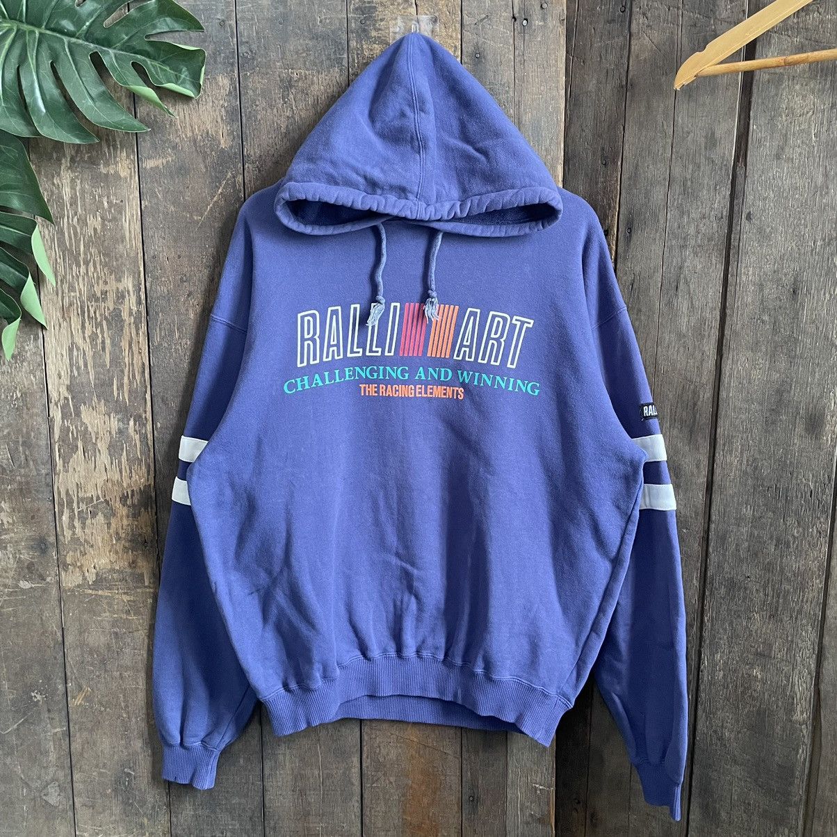 Vintage Vintage Ralliart Racing Pullover Hoodie Size US L / EU 52-54 / 3 - 1 Thumbnail