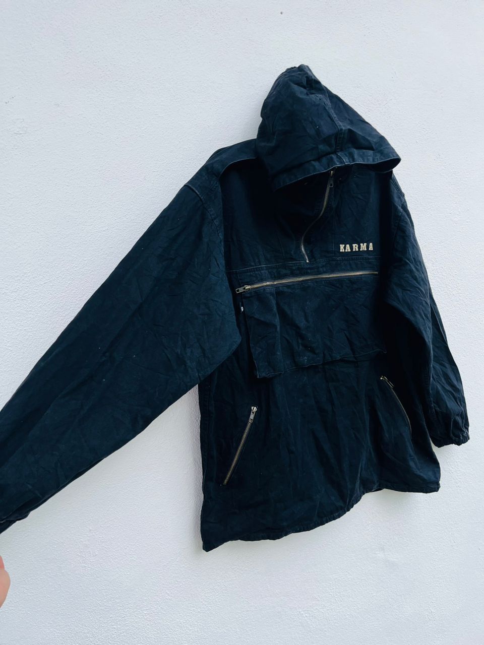 Japanese Brand × Vintage Vintage Karma Pocket Hip Hop Streetwear Fashion Style Size US L / EU 52-54 / 3 - 4 Thumbnail