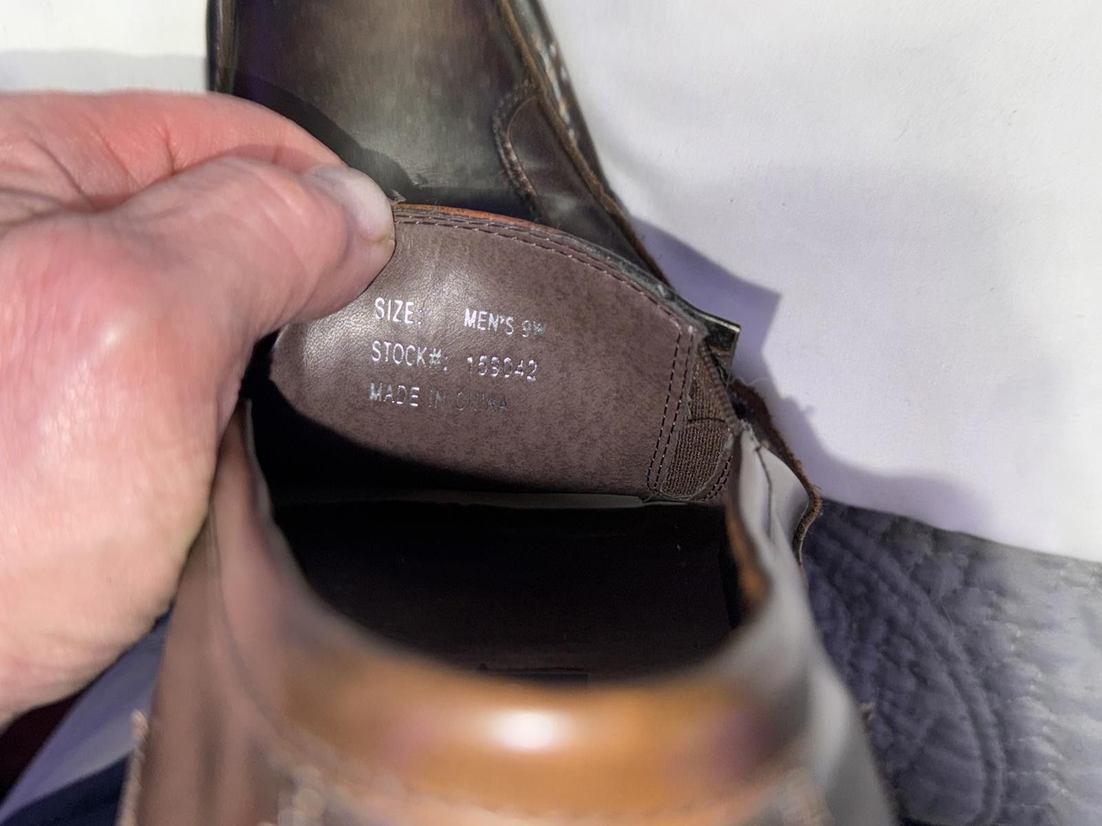 Giorgio Brutini Giorgio Brutini Men's 159042 Slip-On Brown Leather Loafer Size US 9 / EU 42 - 8 Thumbnail