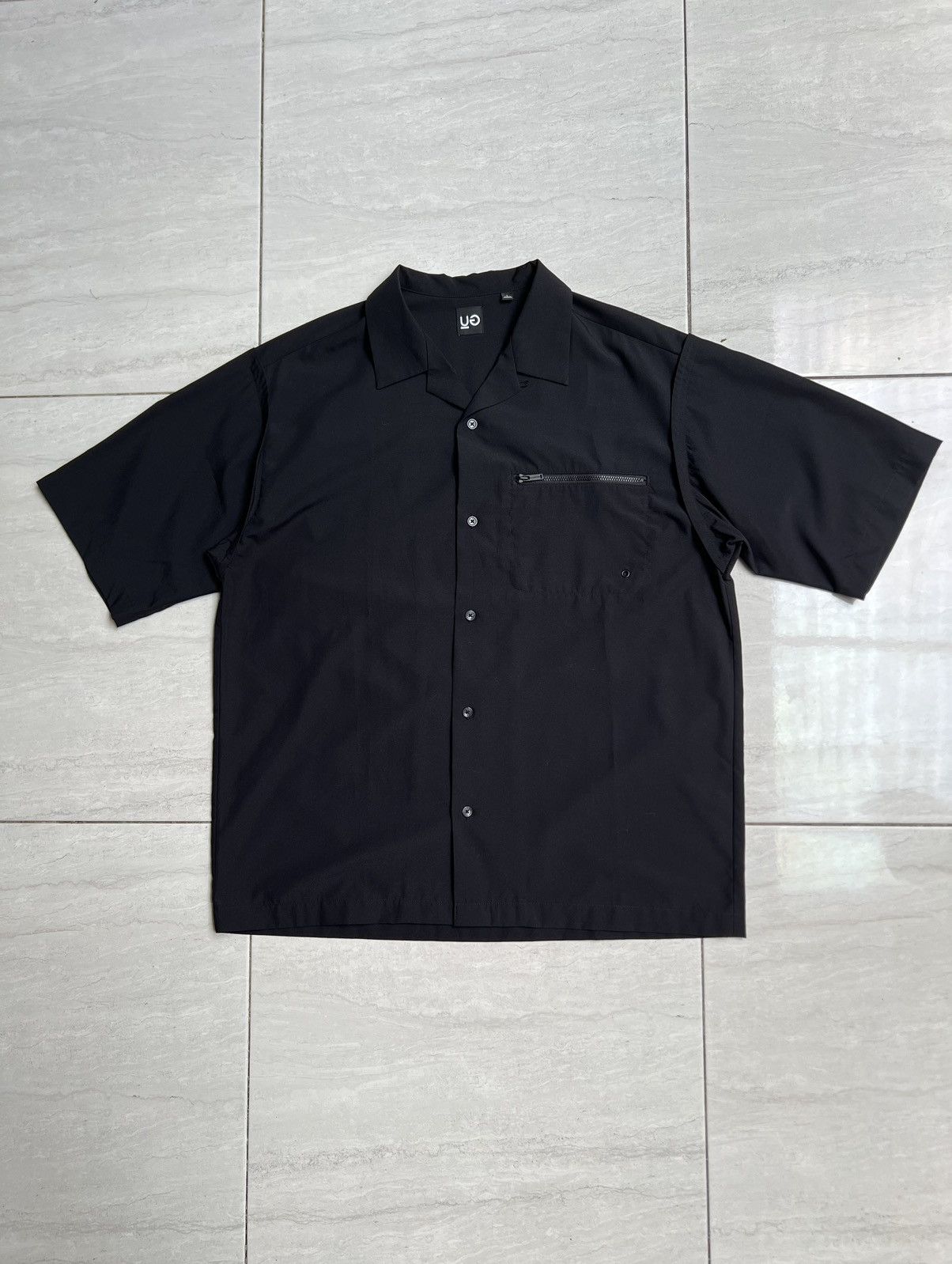 GU × Undercover GU Black Boxy Shirt Size US L / EU 52-54 / 3 - 6 Thumbnail
