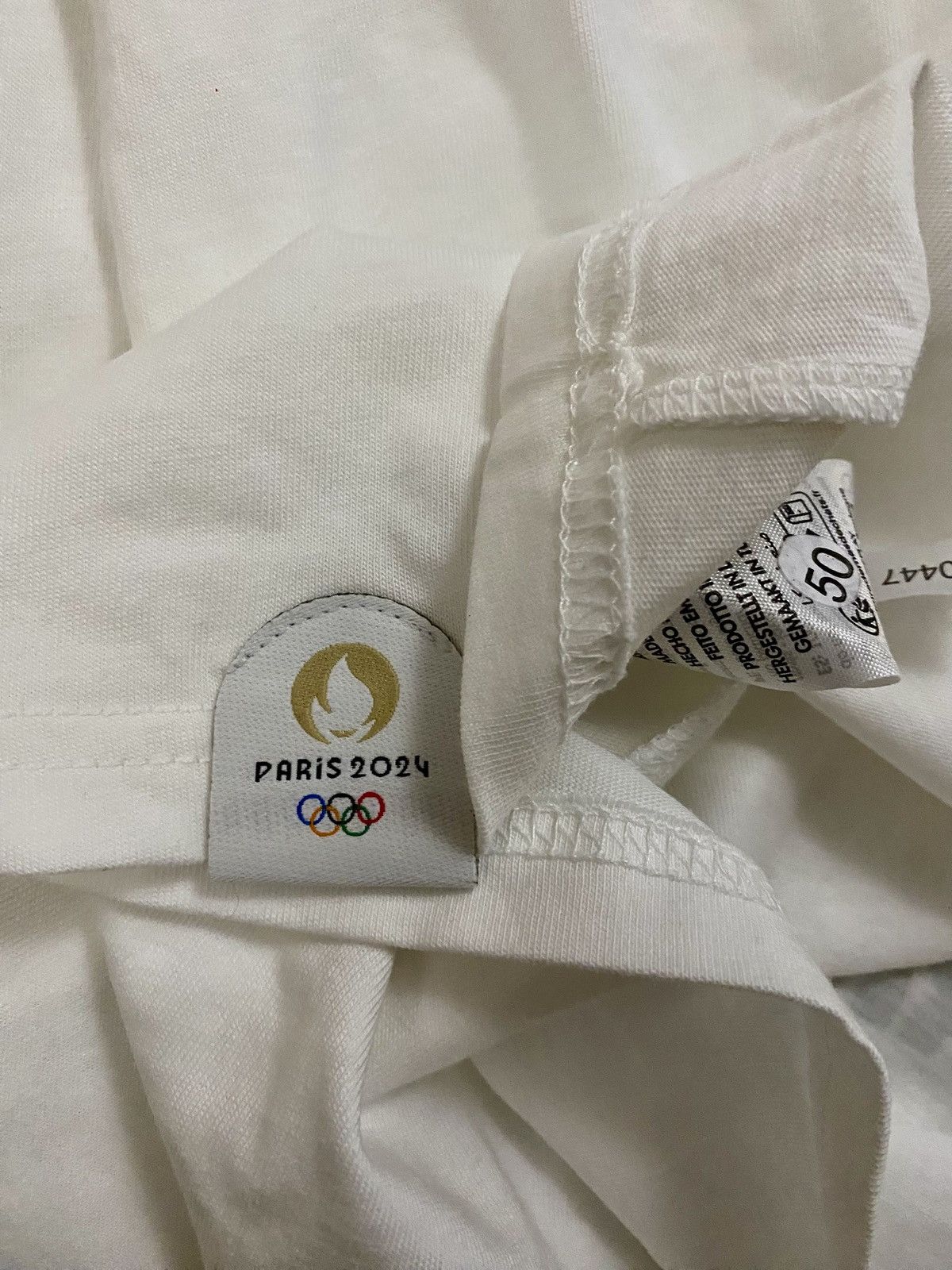 Other Paris Olympics 2024 Eiffel Tower Phryge Mascot Official Tee Size US L / EU 52-54 / 3 - 12 Thumbnail