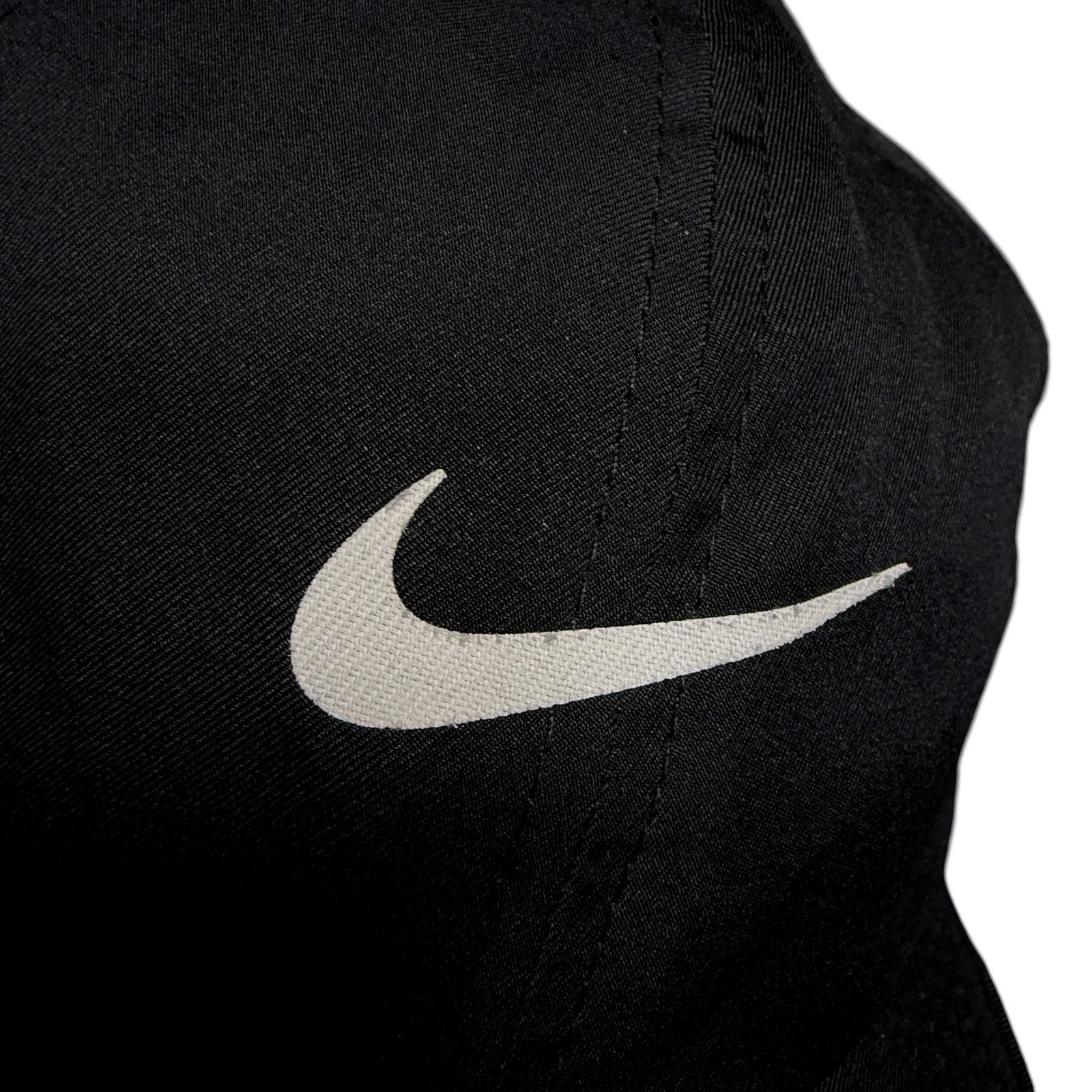 Nike Nike Featherlight Dri-FIT Running Cap Hat Black Adjustable Size ONE SIZE - 6 Thumbnail