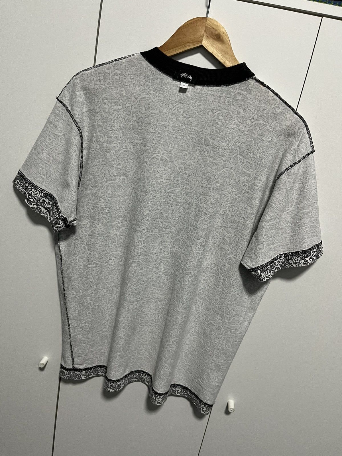 Stussy Vintage 80’s Stussy TomTom Black & White Fullprint Size US S / EU 44-46 / 1 - 17 Thumbnail