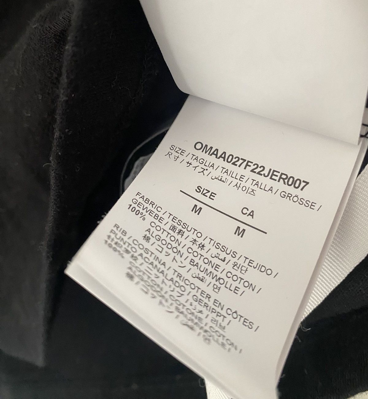 Off-White Off-White Thunder T Shirt Size Medium Size US M / EU 48-50 / 2 - 5 Thumbnail