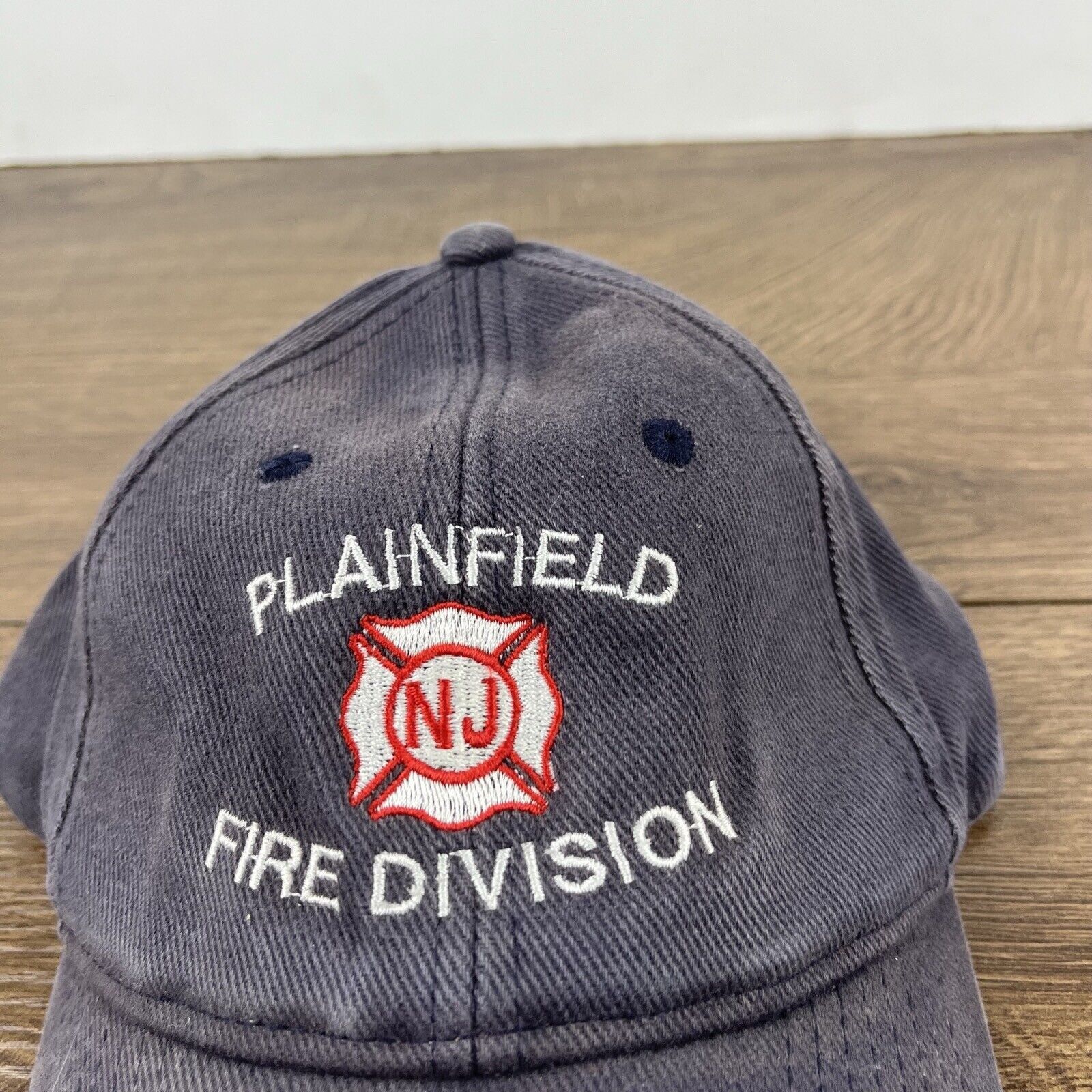 Other Plainfield Fire Division Hat NJ Hat Gray Hat Adjustable Gray Size ONE SIZE - 8 Thumbnail
