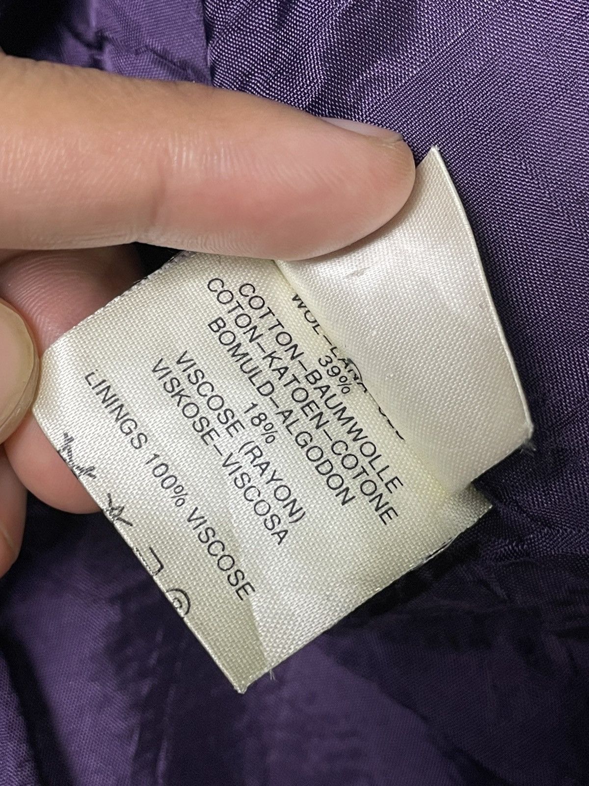 Jaeger × Vintage Vintage Jaeger Wool Crop Jacket (50) Size US XS / EU 42 / 0 - 8 Thumbnail