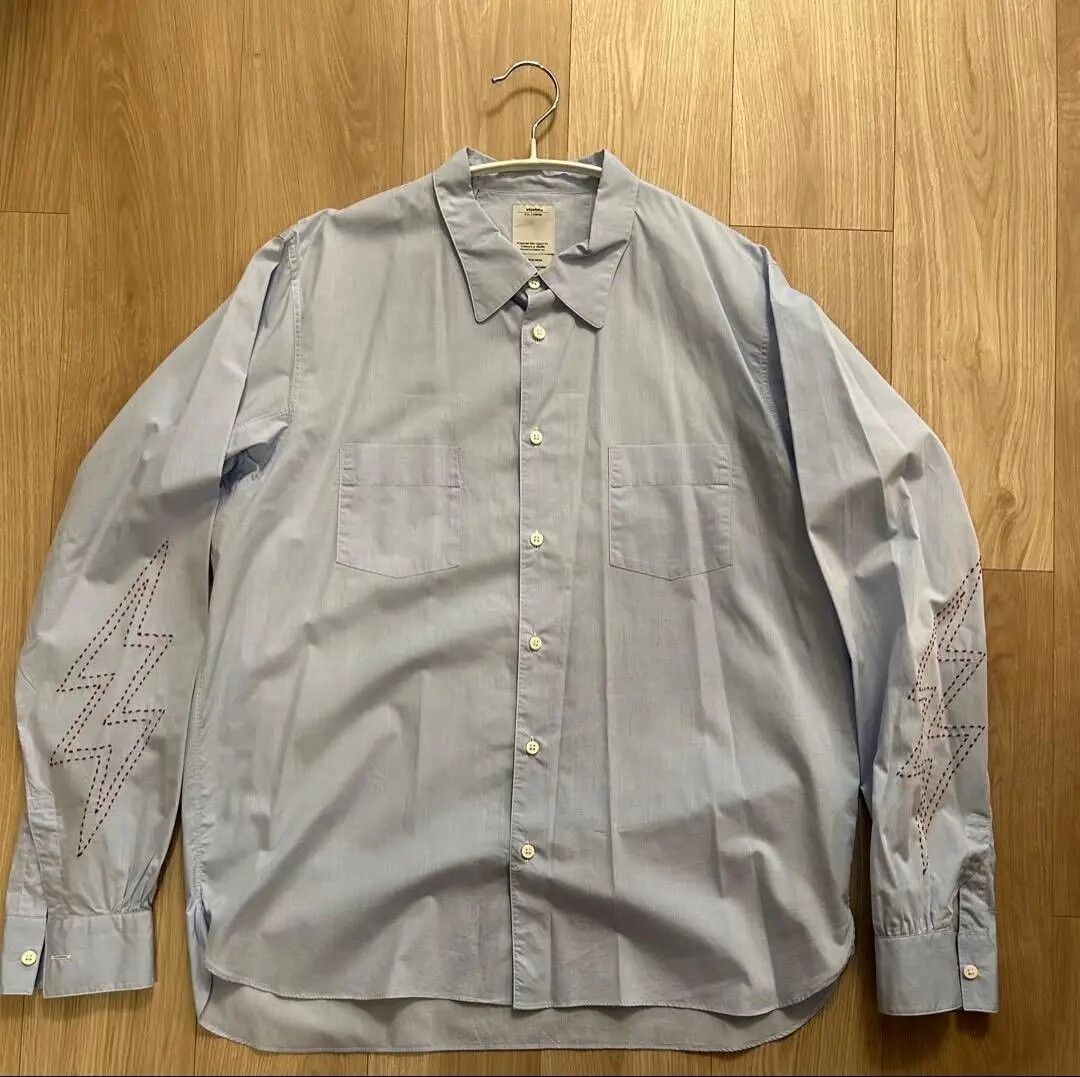 Visvim visvim long sleeve shirt size 4 Size US L / EU 52-54 / 3 - 1 Thumbnail