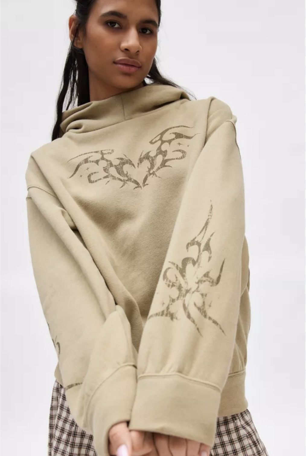 Urban Outfitters Out From Under ‘Ryan’ Graphic Hoodie Sweatshirt Size M / US 6-8 / IT 42-44 - 5 Thumbnail