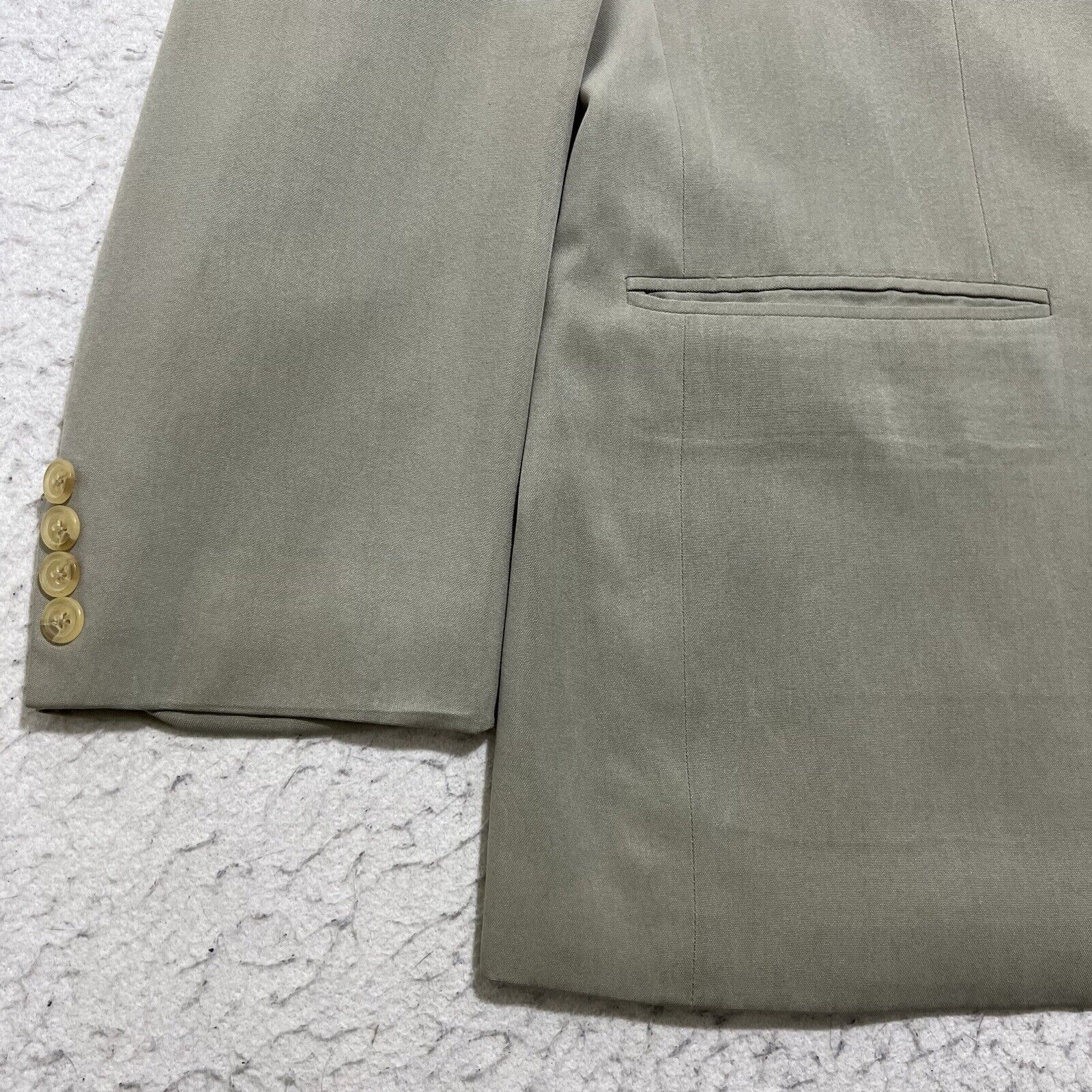 Nautica Nautica Silk Sage Green/Gray Suit Jacket Sport Coat 42R Size 42R - 5 Thumbnail