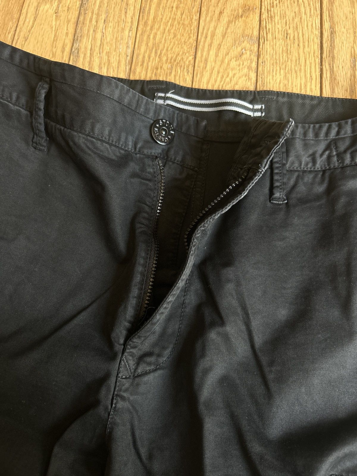 Stone Island Stone Island Black Cargo Pants Size US 34 / EU 50 - 4 Thumbnail