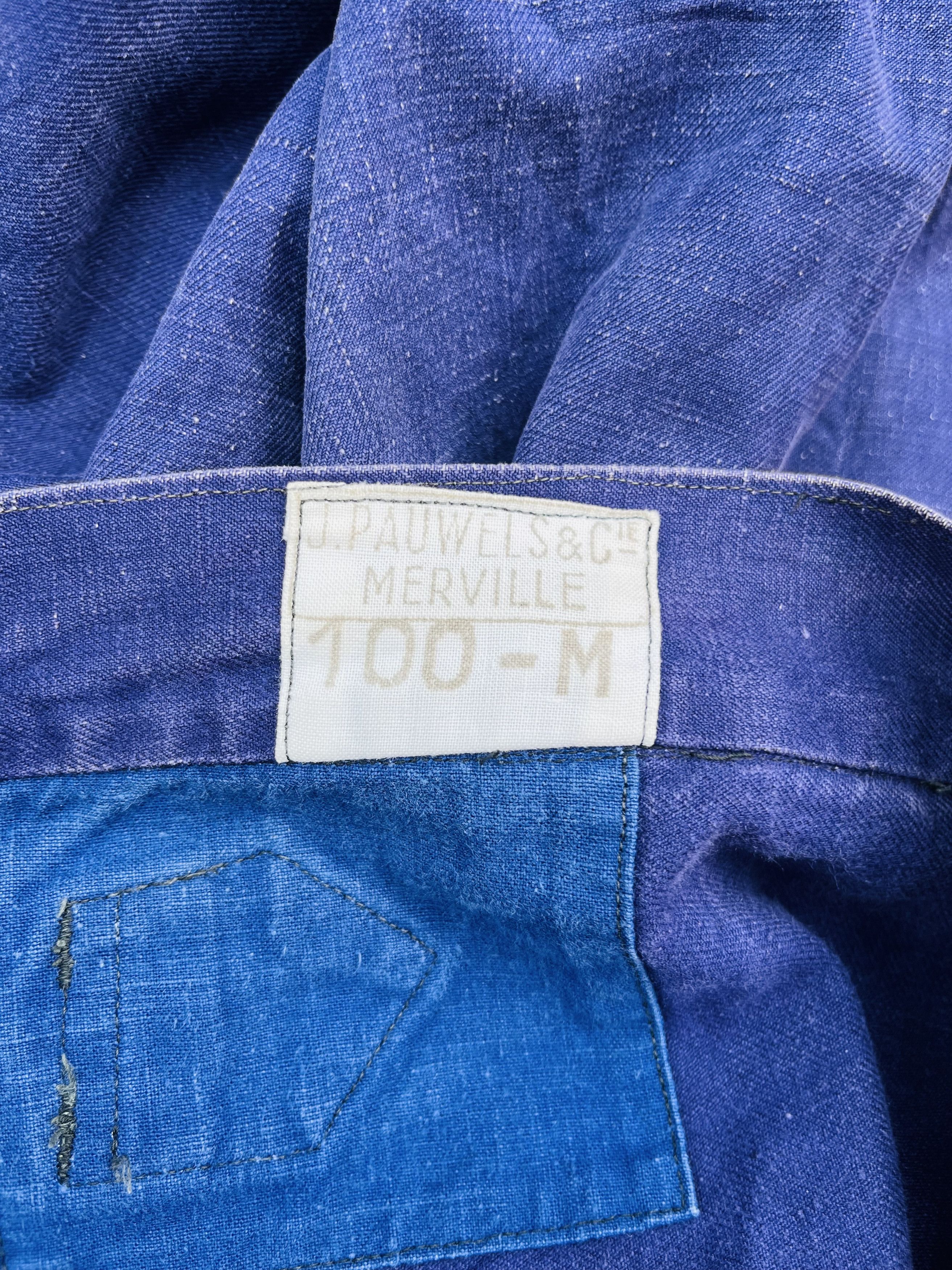 Vintage Vintage 1940s 50s Vintage French Army Work Trousers Size US 34 / EU 50 - 18 Thumbnail