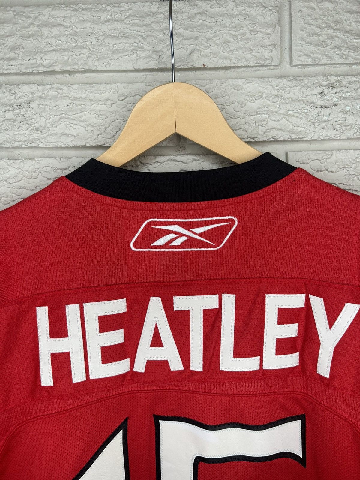 Reebok Vintage Reebok Ottawa Senators Dany Heatley Jersey Size US L / EU 52-54 / 3 - 12 Thumbnail