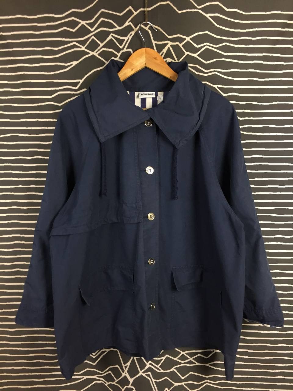 Vintage Vtg MABB Made In Italy Nautical Anchor Lined Jacket Size US XL / EU 56 / 4 - 1 Thumbnail