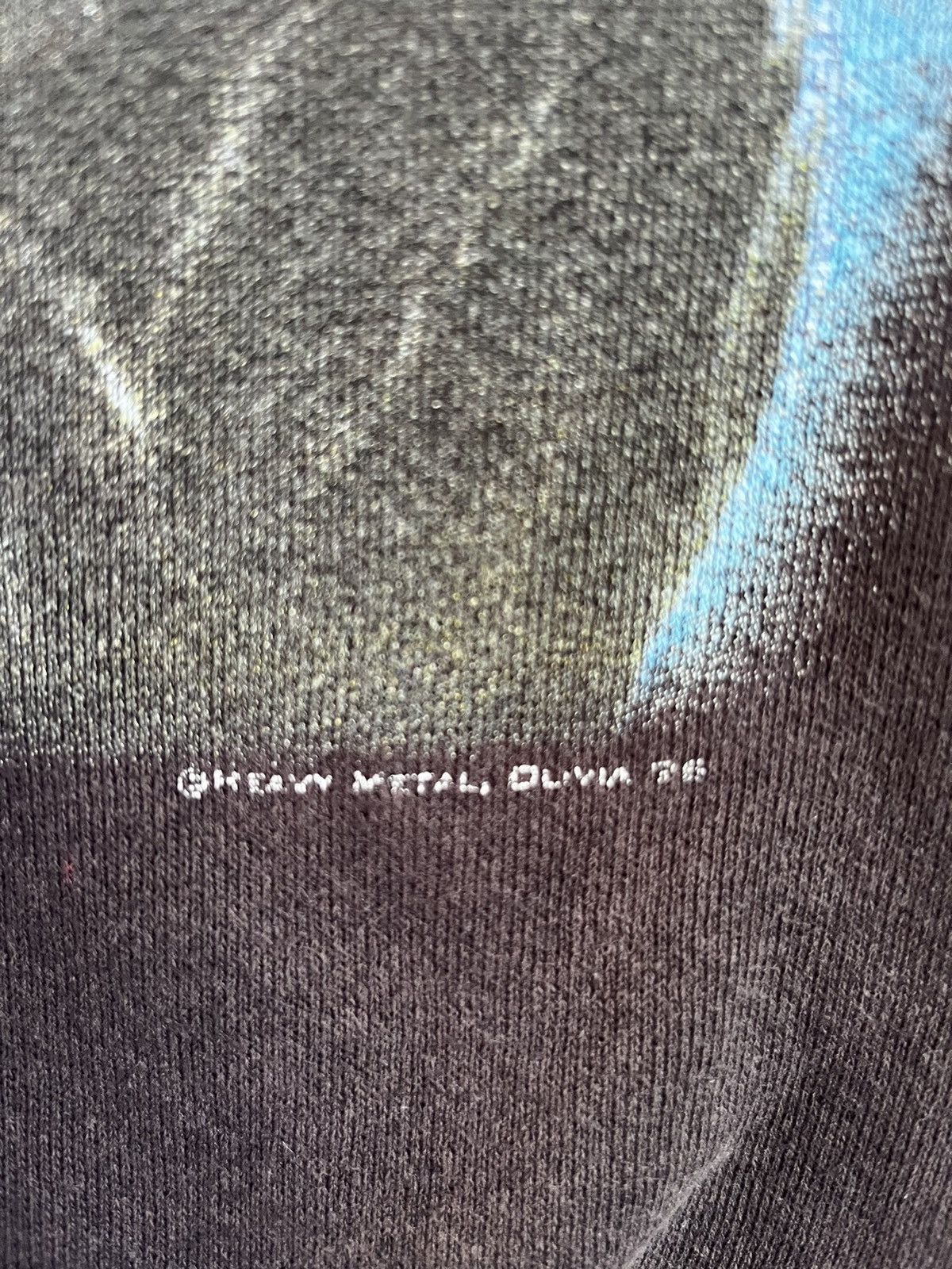 Vintage Vintage 96 Heavy Metal Olivia Sweatshirt Size US L / EU 52-54 / 3 - 4 Thumbnail