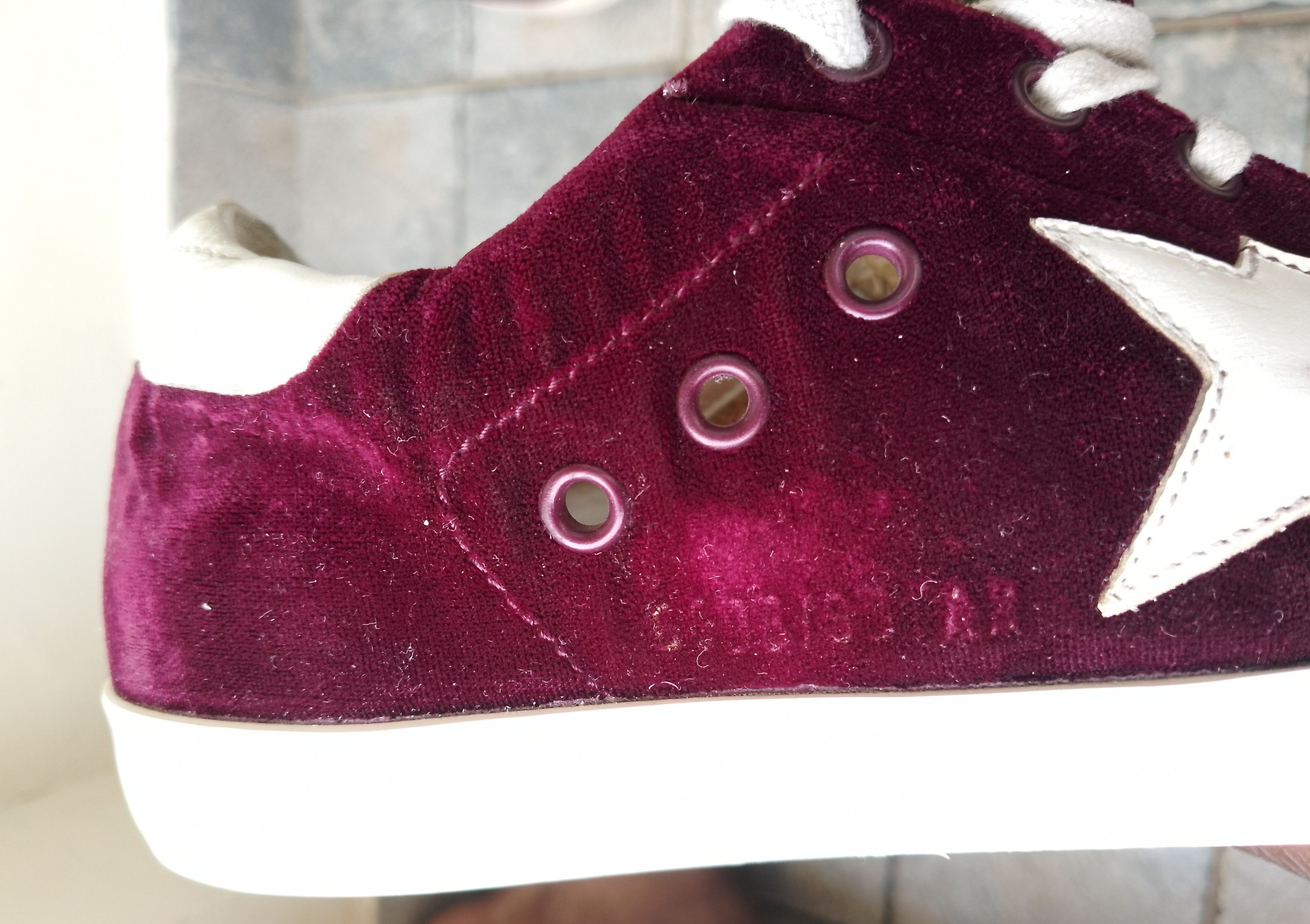 Golden Goose superstar velvet sneakers Size US 9 / IT 39 - 4 Thumbnail
