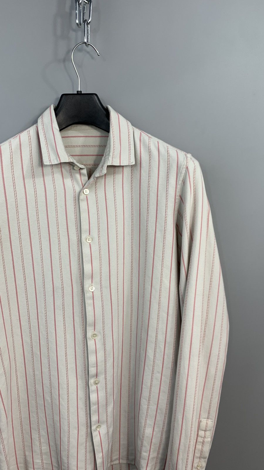 Miu Miu Rare Miu Miu Y2K Archive Shirt button up pink– 39 Size Size M / US 6-8 / IT 42-44 - 4 Thumbnail