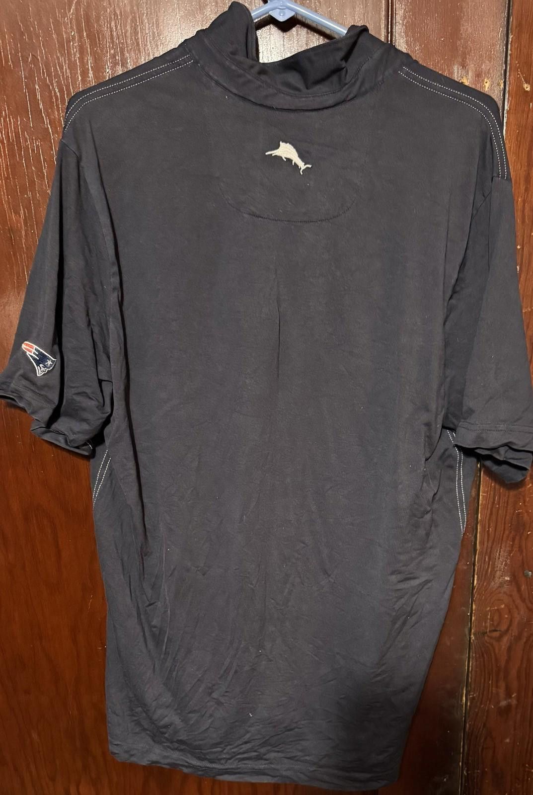 Tommy Bahama New England Patriots Tommy Bahama S/S Polo Men M Blue Size ONE SIZE - 2 Thumbnail