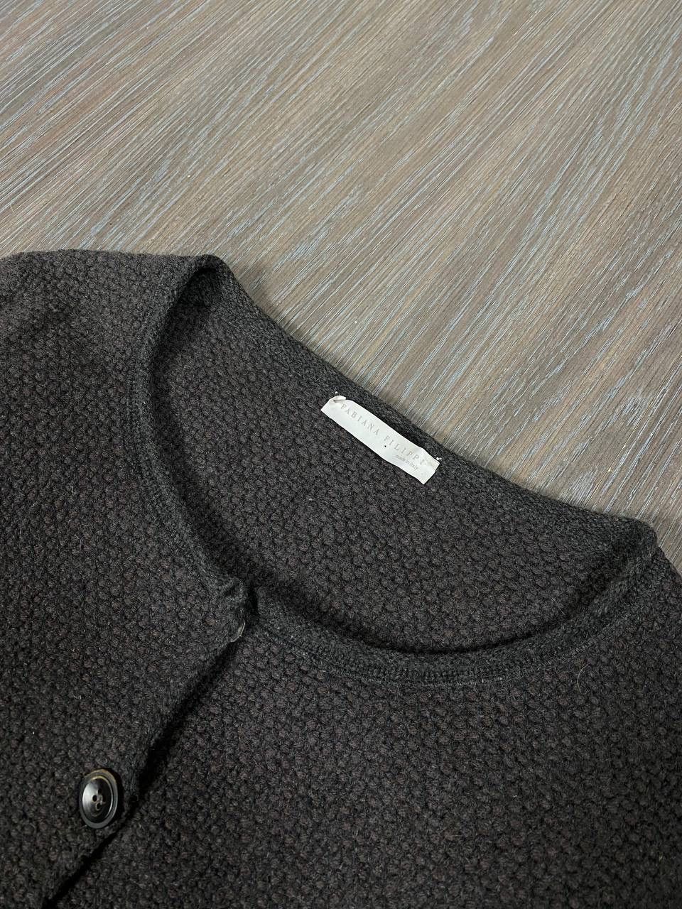 Fabiana Filippi Fabiana Filippi shortened cardigan size L with a button Size L / US 10 / IT 46 - 9 Thumbnail