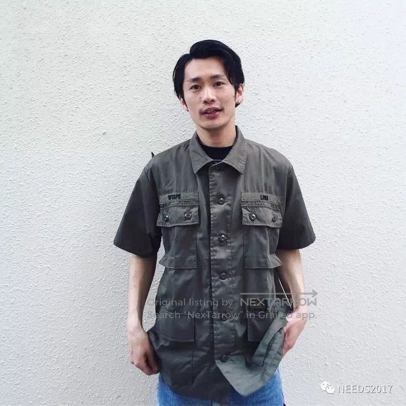 Wtaps Wtaps Short-sleeved four-pocket military green Size US XL / EU 56 / 4 - 6 Thumbnail