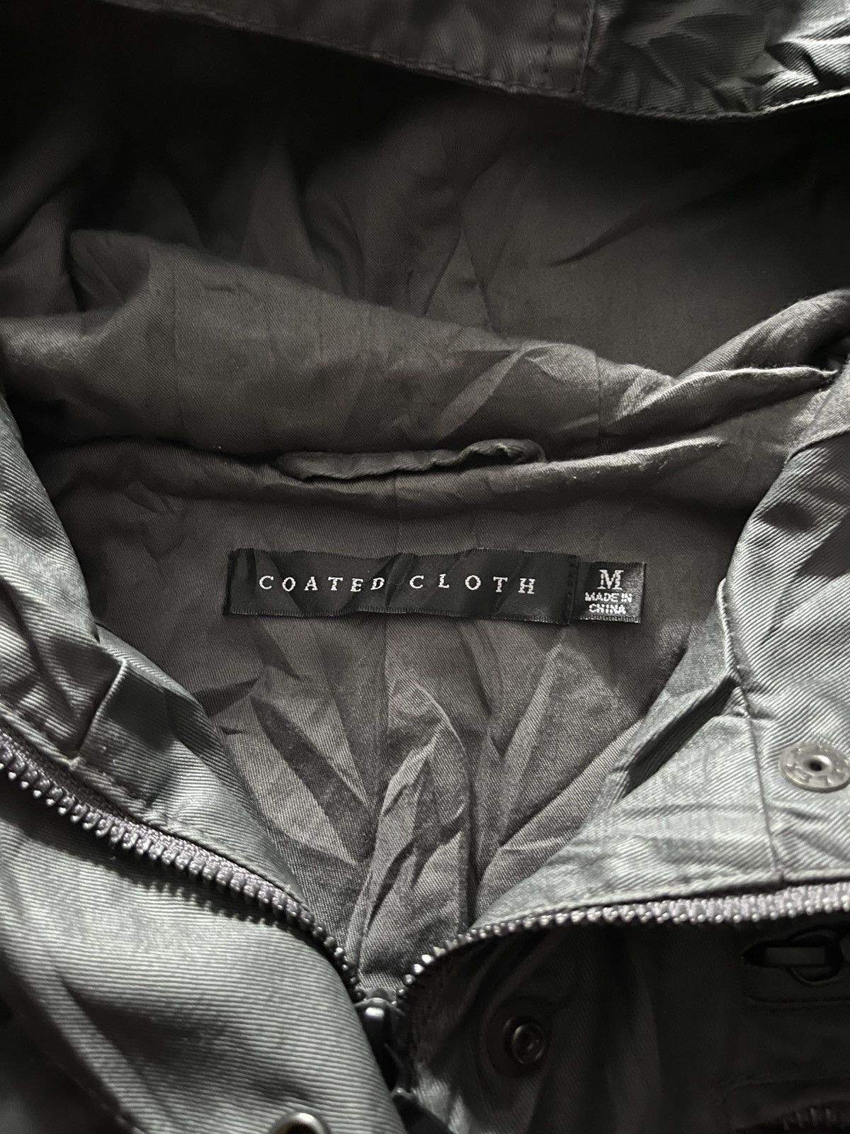 Le Grande Bleu (L.G.B.) Japanese coated cloth waxed vkei jacket Size US M / EU 48-50 / 2 - 6 Thumbnail