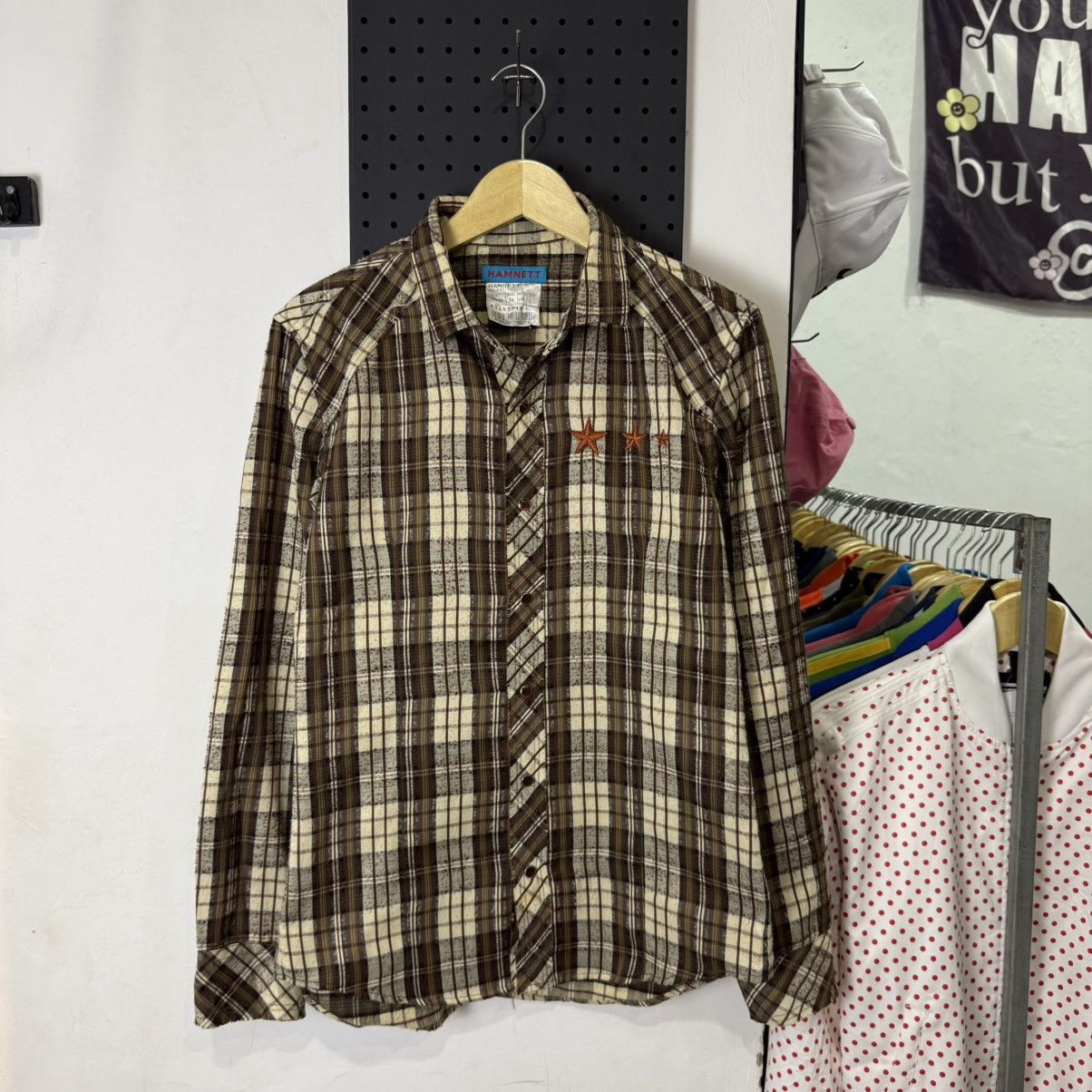 Katharine Hamnett London HAMNETT distressed star now shirt Size US L / EU 52-54 / 3 - 1 Thumbnail