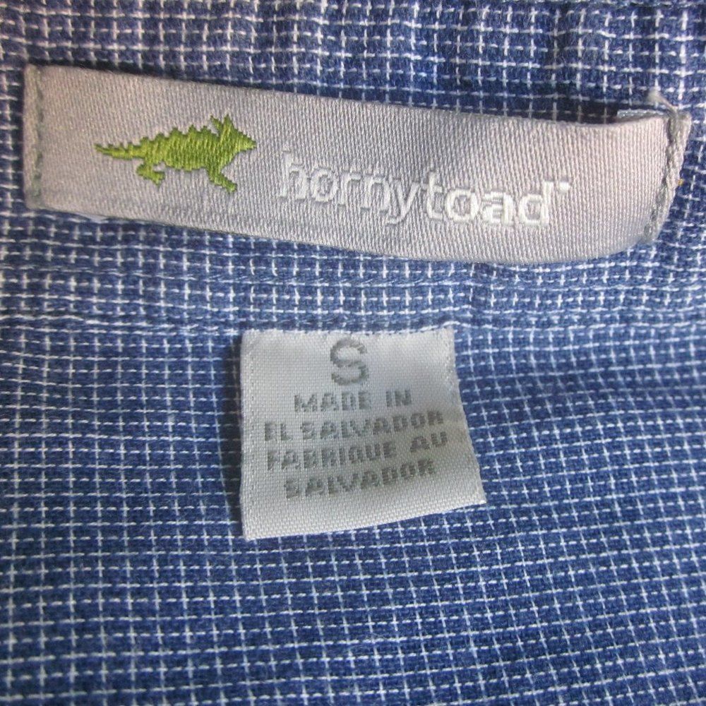 Toad&Co Horny Toad Womens Blue Button Up Shirt Size S Size S / US 4 / IT 40 - 3 Thumbnail