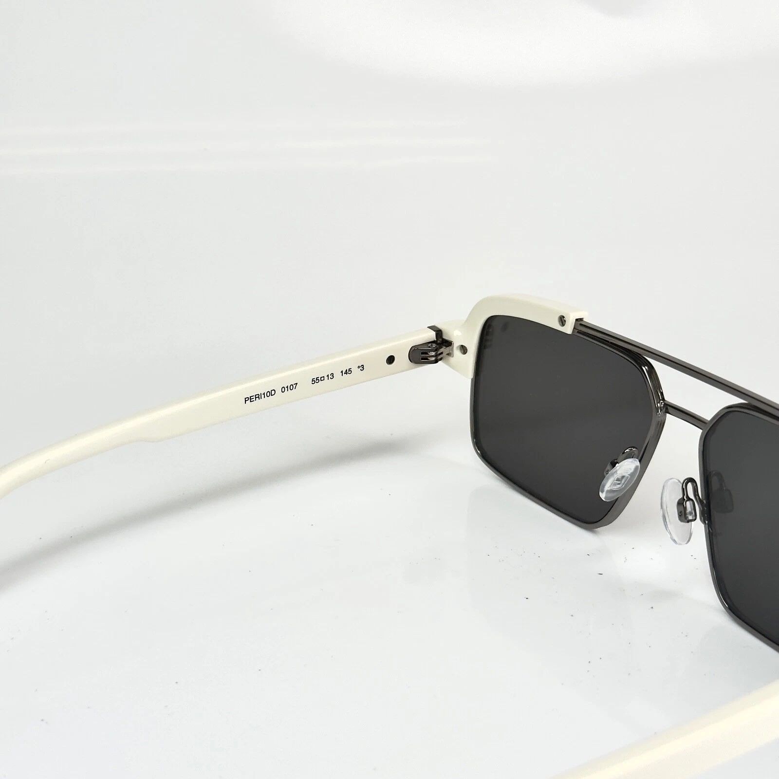 Palm Angels PALM ANGELS PERI10D 10D PANORAMA White Logo Fashion Sunglass Size ONE SIZE - 2 Thumbnail