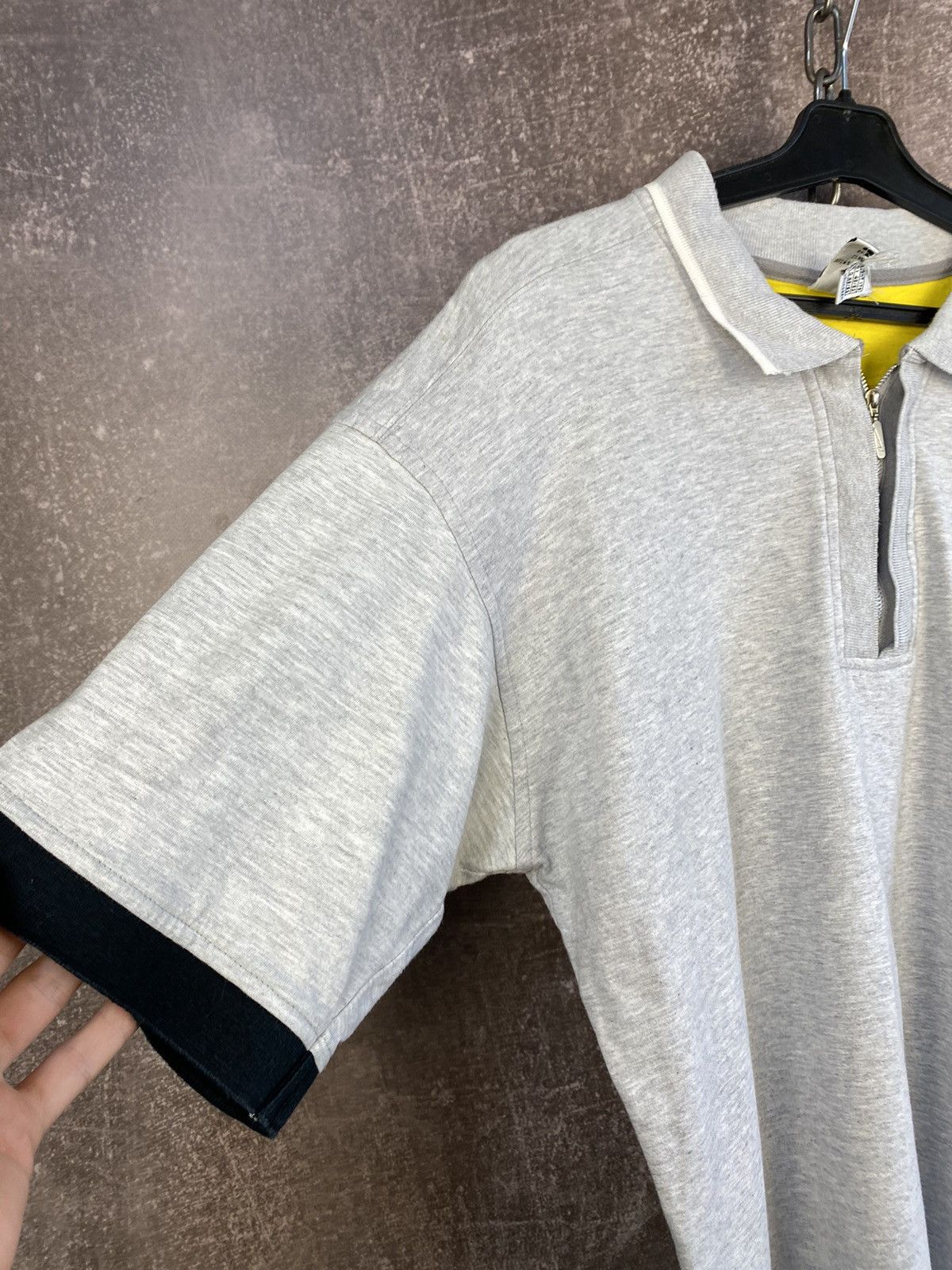 Nike Vintage Rare Nike 1/4 zip T-Shirt 90’ Swoosh. Size US M / EU 48-50 / 2 - 4 Thumbnail