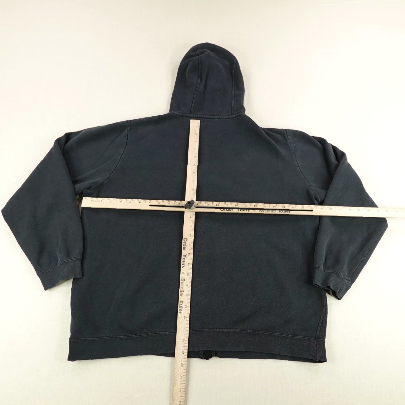 Nike Nike Hoodie Mens XL Black Hybrid Fleece Sweatshirt Full Zip Up Swoosh Sweater Size US XL / EU 56 / 4 - 7 Thumbnail