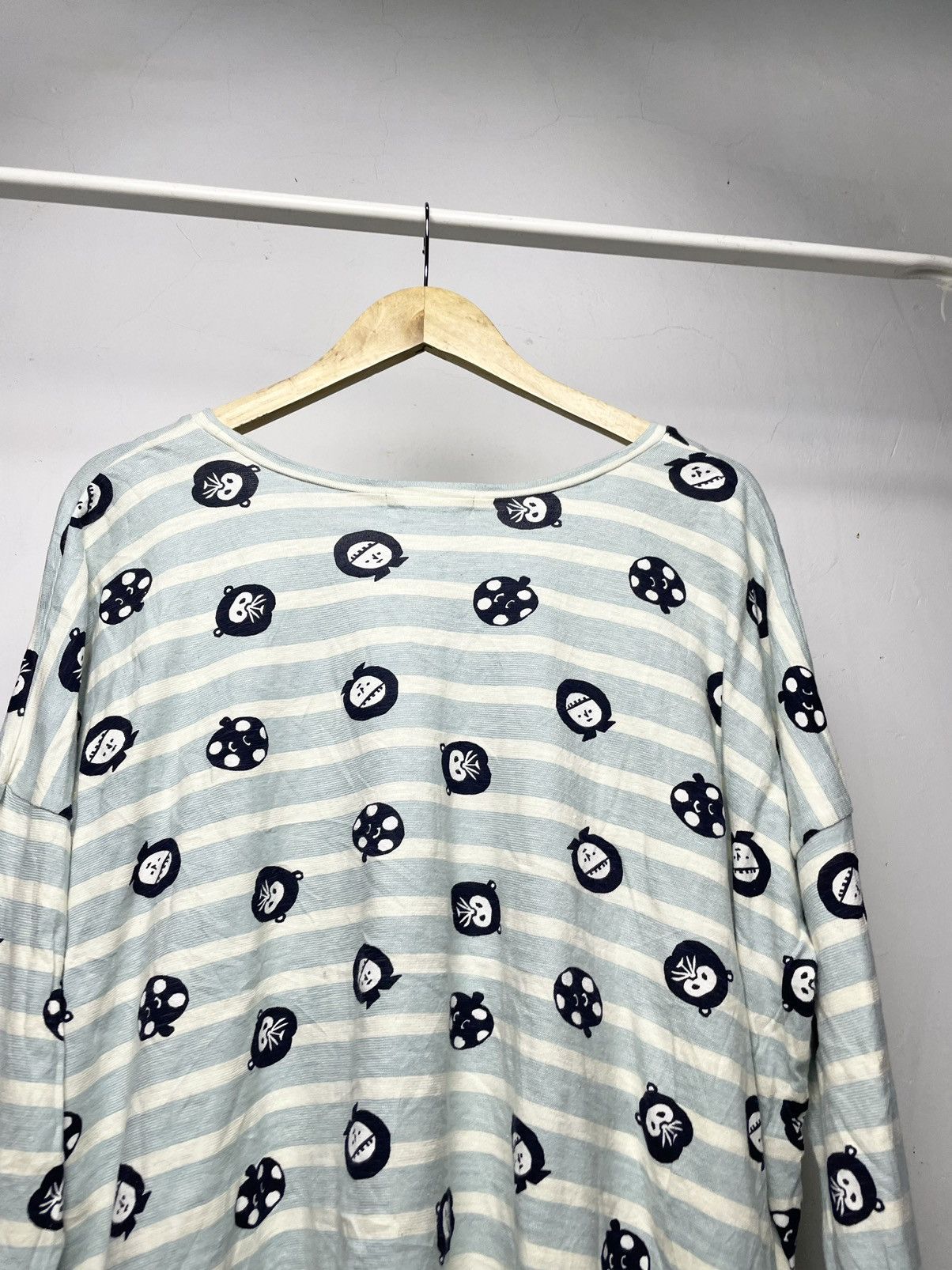 Designer × Issey Miyake × Ne-Net Ne-net full print long sleeve baggy shirt Size L / US 10 / IT 46 - 8 Thumbnail