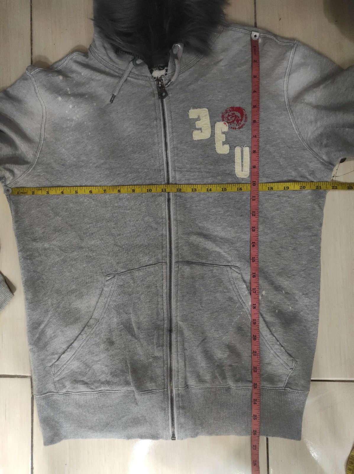 Diesel Diesel zipper fur hoodie ifsix LGB style Size US L / EU 52-54 / 3 - 24 Thumbnail