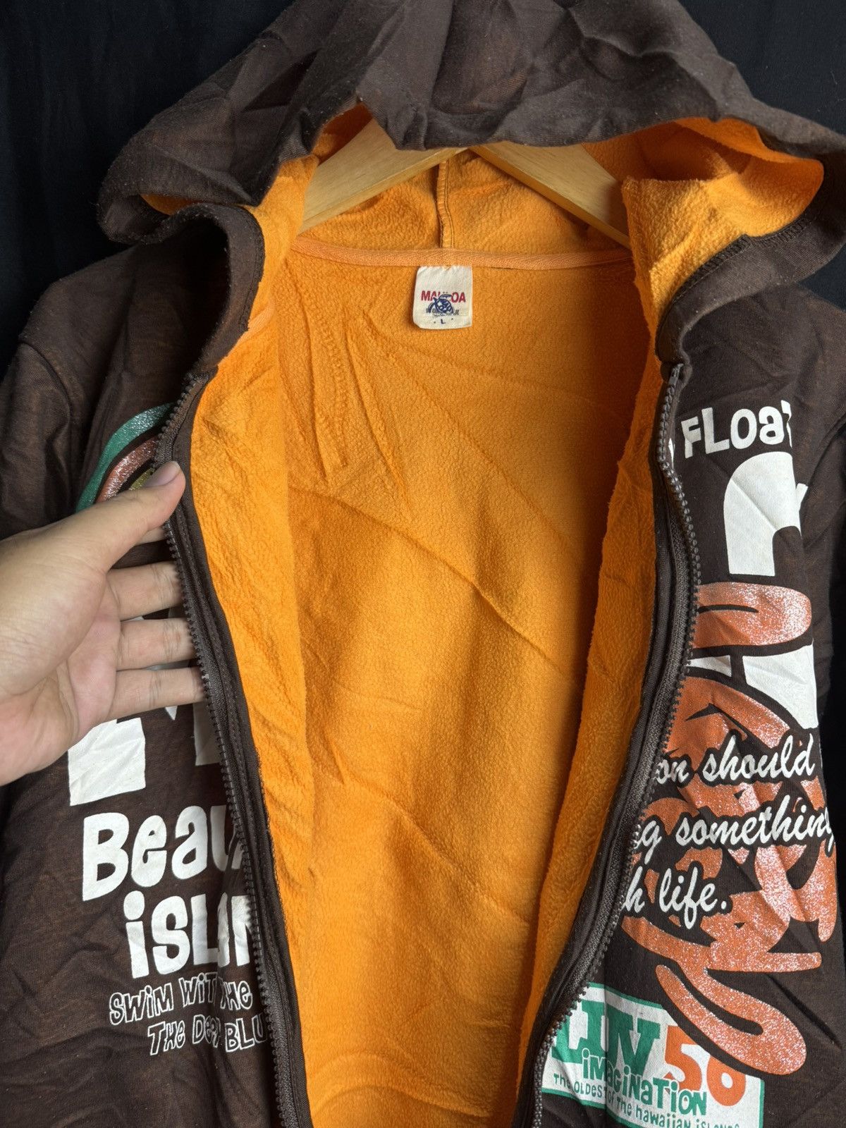 Japanese Brand Japanese Poem Maui Hoodie Ifsix Lgb styled Size US L / EU 52-54 / 3 - 5 Thumbnail