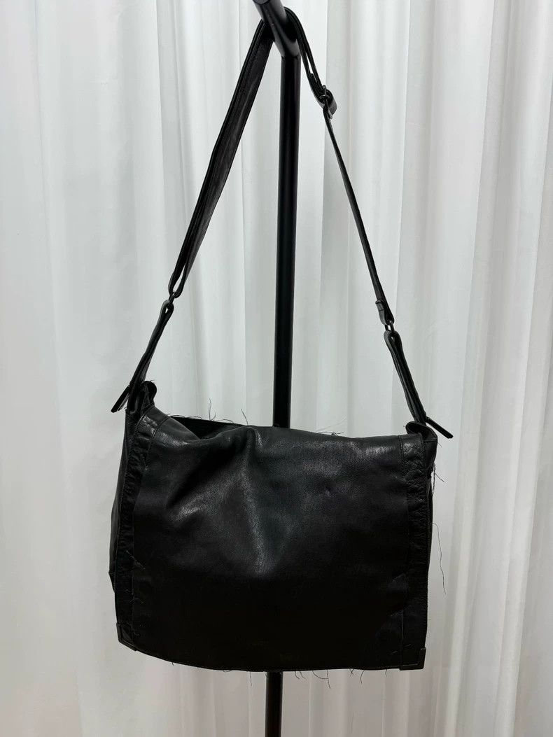 Yohji Yamamoto yohji yamamoto Horse skin satchel with copper buckle bag Size ONE SIZE - 8 Thumbnail