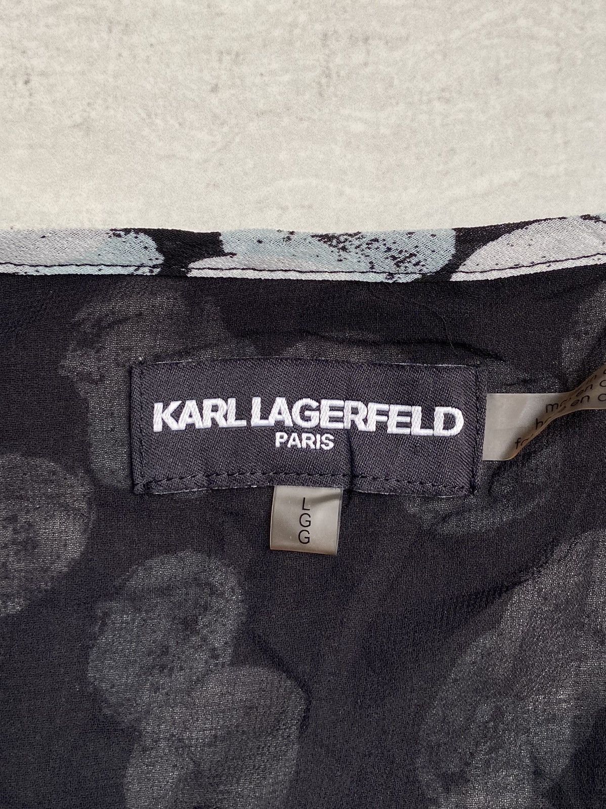 Karl Lagerfeld KARL LAGERFELD Motive Blouse Size S / US 4 / IT 40 - 6 Thumbnail
