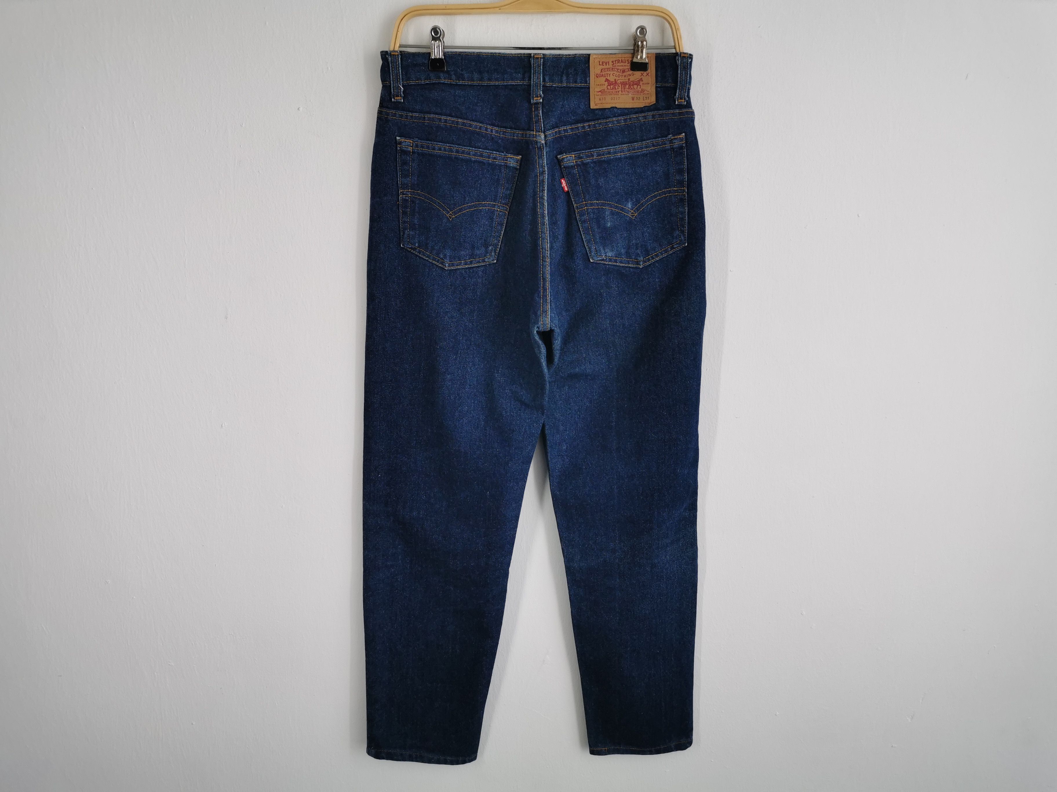 Levi's Vintage 90s Levis Lot 610 Denim Made In USA Size 32/32x31 Size US 32 / EU 48 - 3 Thumbnail