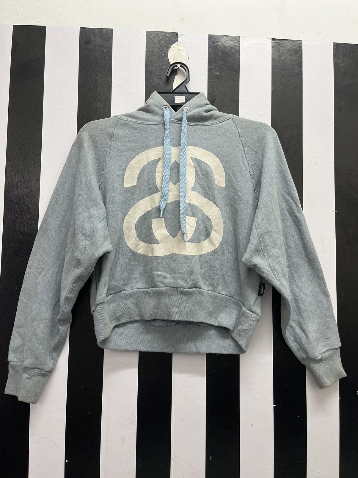 Stussy Stussy Women’s Cropped Hoodie SZ Small Size S / US 4 / IT 40 - 1 Thumbnail