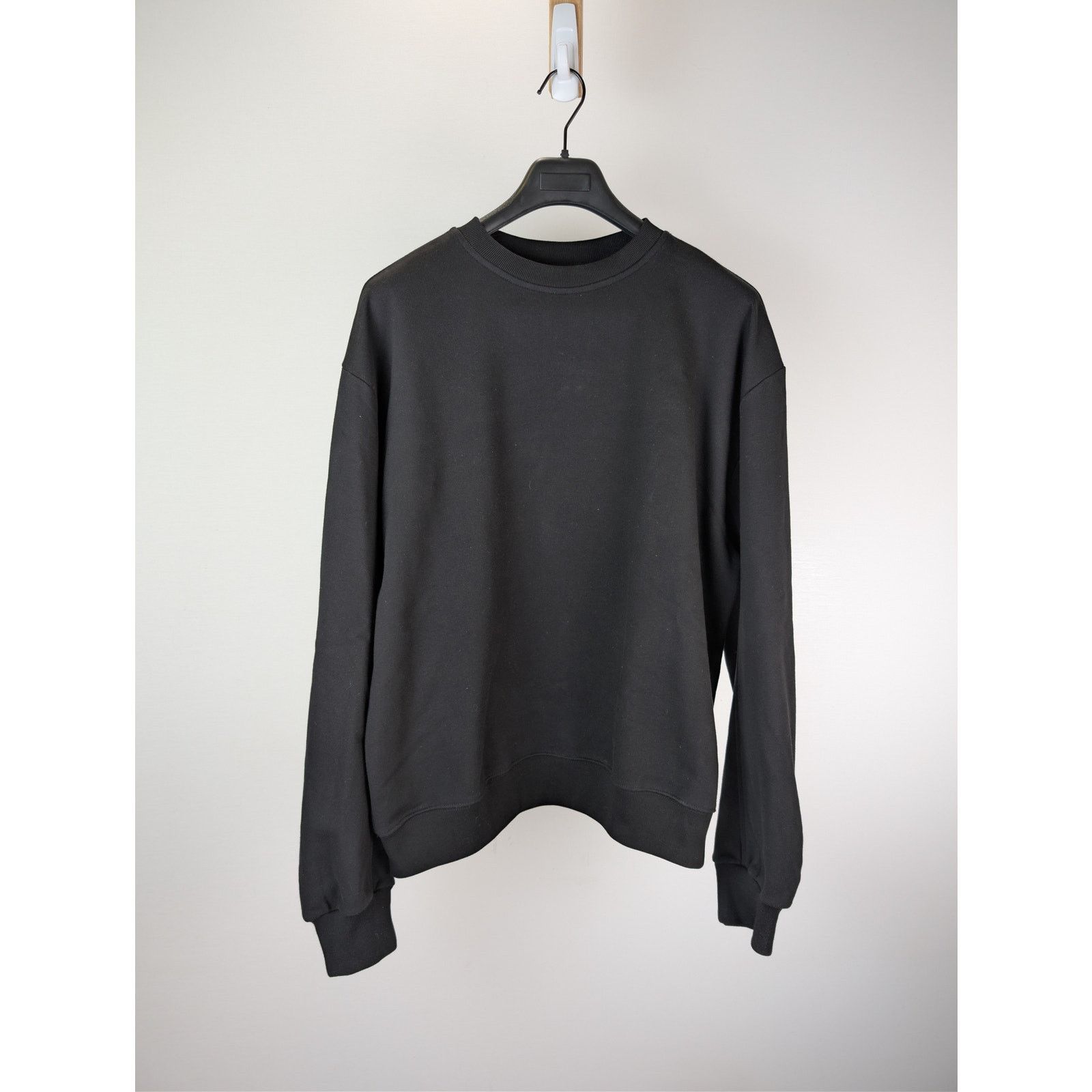Dries Van Noten o1rshd1 Harson cotton jersey sweatshirt Sweater in Black L Size US L / EU 52-54 / 3 - 7 Thumbnail
